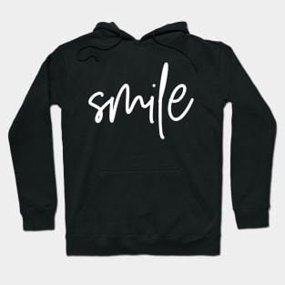 Smile - White Hoodie